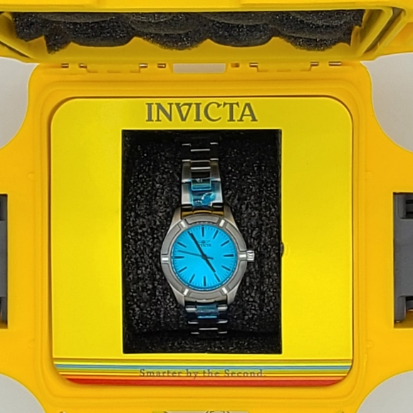 Invitica Pro Diver Women's Silver Quartz Watch - Picture 6 of 9